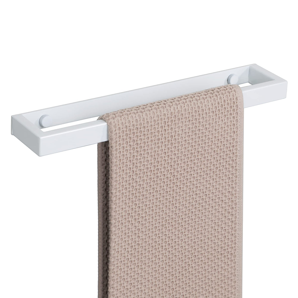 Alise 8 Inch Hand Towel Holder Black Towel Bar for Bathroom Wall Mounted