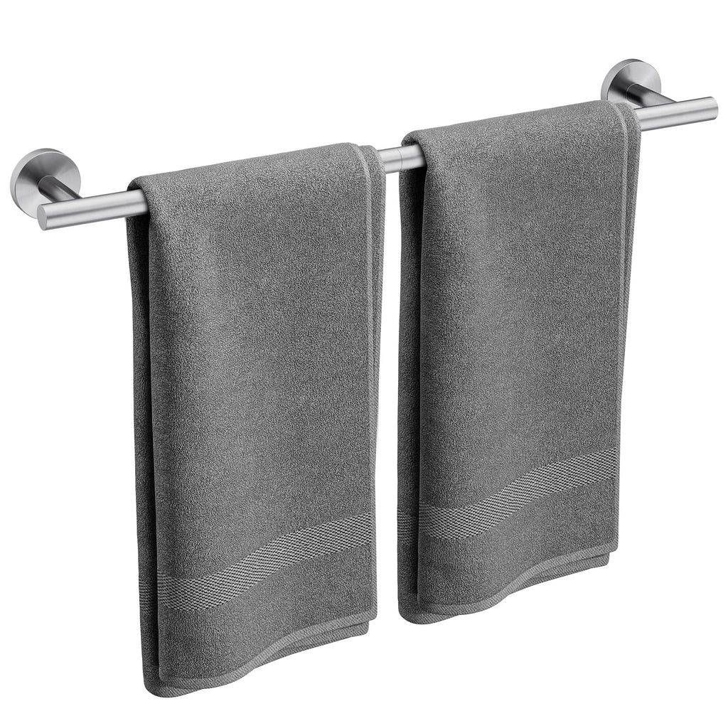 Matte Black Towel Bar, 24 Inch Bathroom Towel Rack